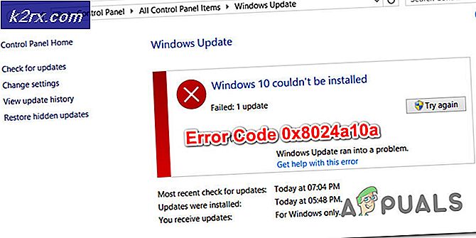 Hoe Windows 10 Update-foutcode 0x8024a10a te repareren?
