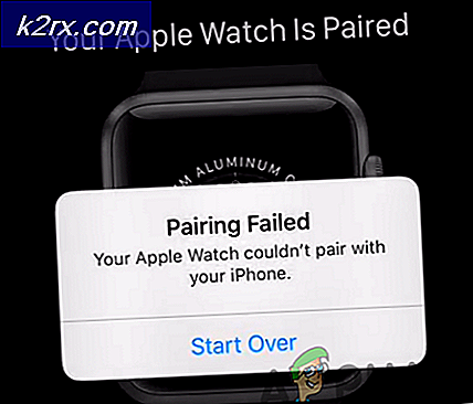 Parkopplingen misslyckades: Din Apple Watch kunde inte para ihop med din iPhone