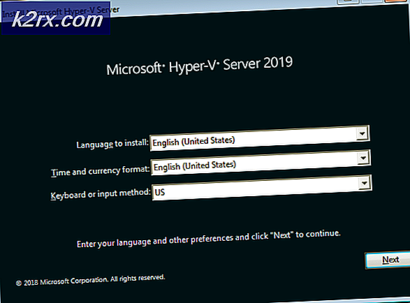 Hvordan installeres Hyper-V 2019 Server Core?