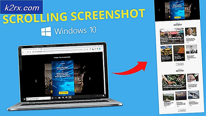 Làm thế nào để chụp ảnh màn hình cuộn trên Windows?