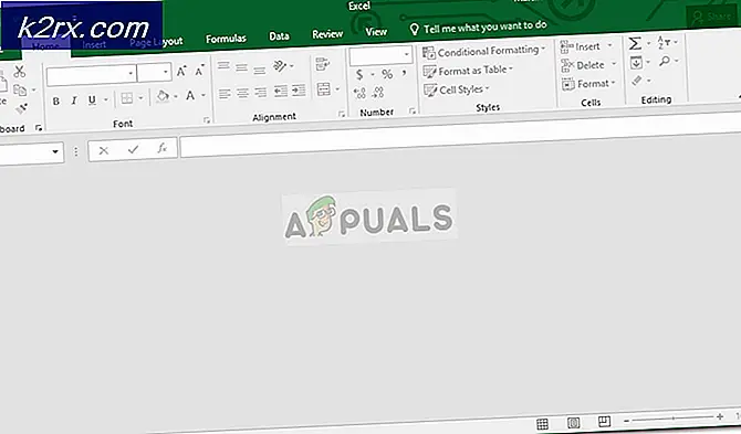 Fix: Microsoft Excel 2016 öppnar tomt på Windows 10