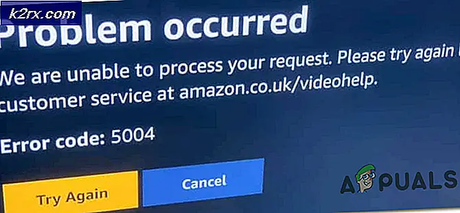 วิธีแก้ไข 'Amazon Error Code 5004'
