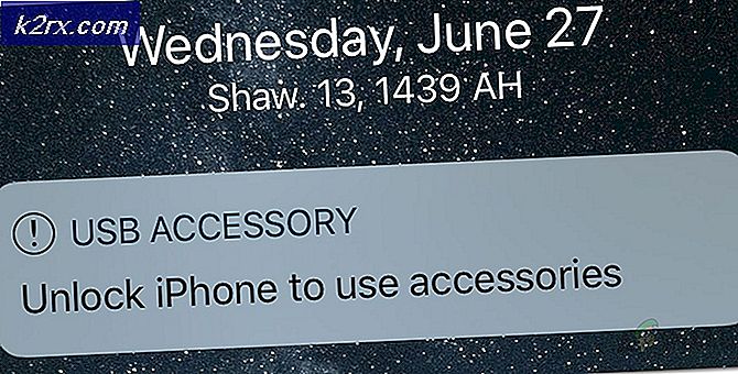 Hoe ontgrendel je iPhone om accessoires te gebruiken Waarschuwing