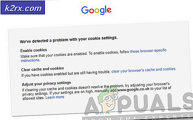 Hoe los ik ‘We hebben een probleem met uw cookie-instellingen’ op?