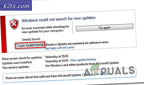 Hvordan fikse 0x8007045b feil på Windows?