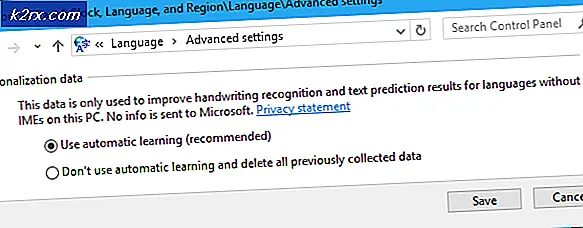Hur inaktiverar jag automatiskt lärande i Windows 10?