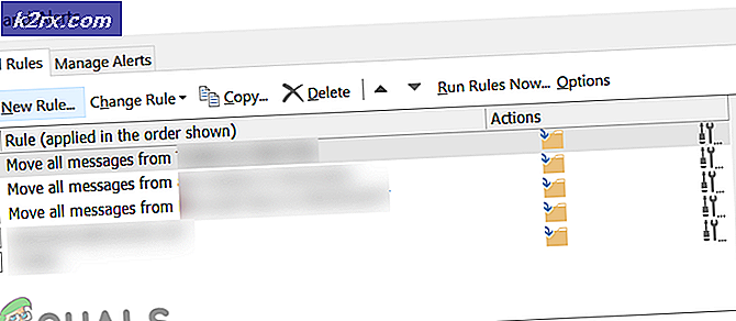 แก้ไข: กฎของ Outlook ไม่ทำงานบน Windows 10