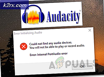 Oplossing: Audacity kon geen audioapparaten vinden