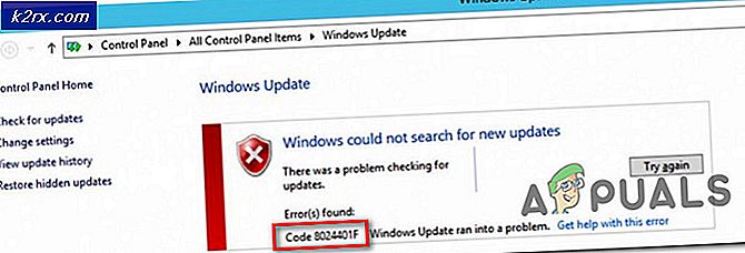 Hoe Windows Update Error 0x8024001F te repareren?