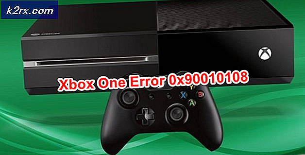 Los foutcode 0x90010108 op Xbox One op
