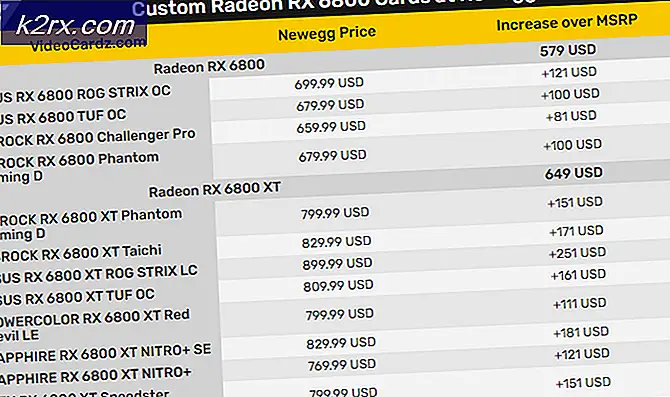 AMD werkt samen met zijn AIB-partners en verwacht dat de prijzen van de RX 6800-serie grafische kaarten de adviesprijs binnen 4 tot 8 weken zullen bereiken