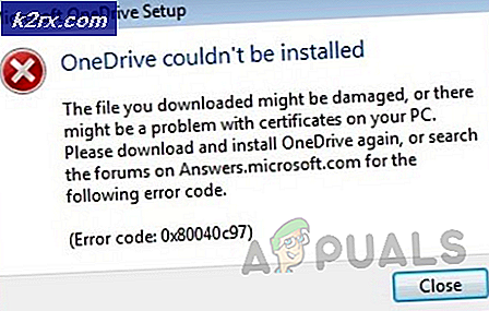 Hoe OneDrive-installatiefoutcode 0x80040c97 op Windows 10 te repareren?