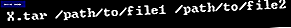 So archivieren Sie Dateien mit TAR unter Linux