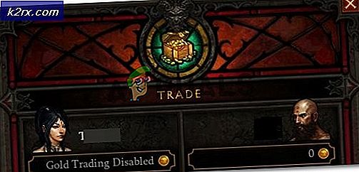 Vad gör jag om guldhandel är inaktiverad i Diablo 3?