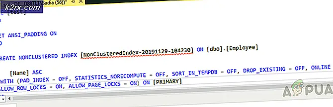 Tạo chỉ mục theo cụm và không theo cụm trong SQL Server