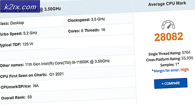 Intel Flagship Core i9-11900K 8C / 16T CPU Tolok Ukur Hasil Masuk Ke Peringkat PassMark Menunjukkan Kecepatan CPU Single Thread Tercepat