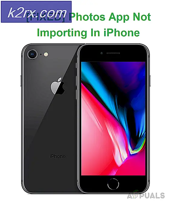 Fotos App nicht vom iPhone importiert