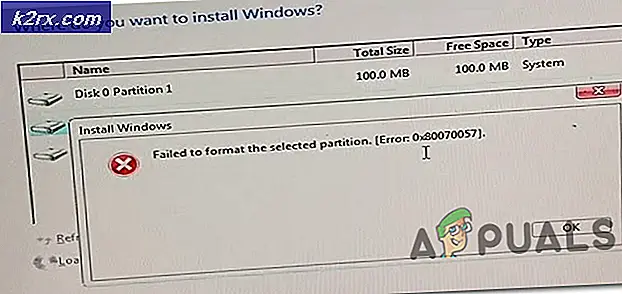 Det gick inte att formatera den valda partitionen (fel 0x8004242d)