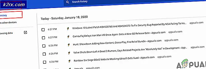 Herstel verwijderde browsergeschiedenis voor Google Chrome op Windows 10