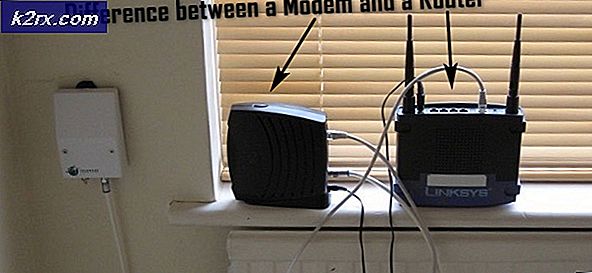 Hvad er forskellen mellem en router og et modem?