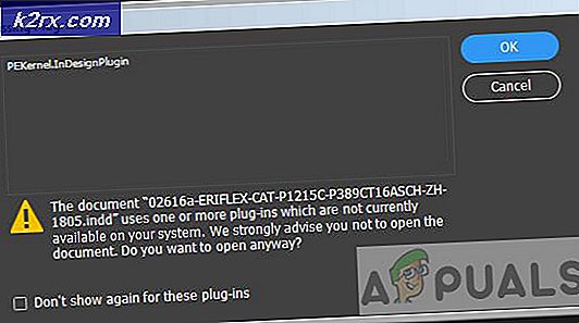 Hoe Adobe InDesign Missing Plugins Error te repareren
