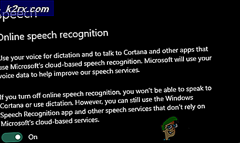 Hoe online spraakherkenning in Windows 10 in- / uitschakelen?