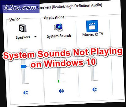 Windows 10-systeemgeluiden repareren die niet worden afgespeeld