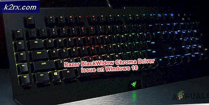 Hur fixar jag Razer BlackWidow Chroma Driver-problem på Windows 10?