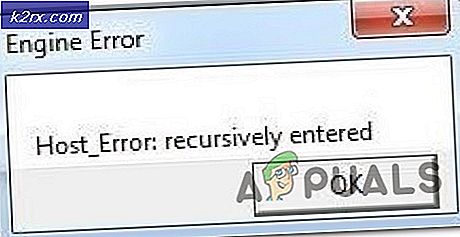 Hoe CS te repareren: GO-fout ‘Host_Error recursief ingevoerd’