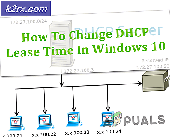 DHCP-leasetijd wijzigen Windows 10
