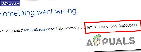 Sådan rettes Windows 10 fejl 0xA0000400