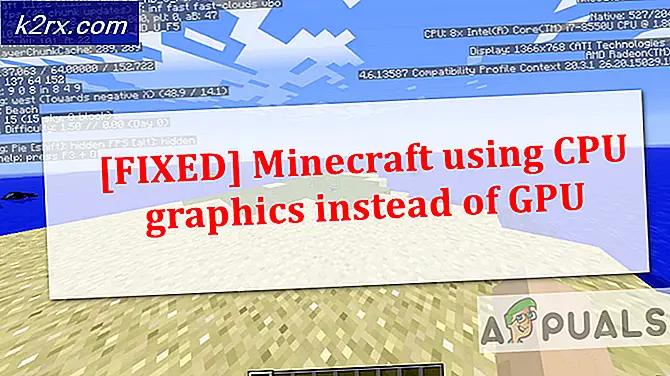 [DÜZELTİLDİ] Minecraft, GPU Yerine CPU Grafiklerini Kullanıyor