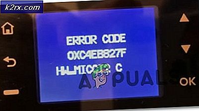 Åtgärda HP-skrivarfel OXC4EB827F (felsök)