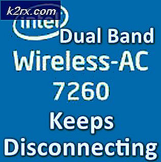 Felsök problem med Intel Dual Band Wireless-AC 7260-anslutningar