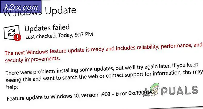 Fix Windows Update Error 0XC19001E2 in Windows 10 (repareren)