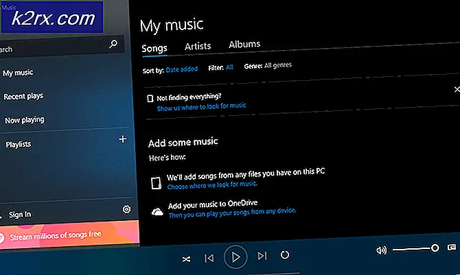 Ab dem 31. März können Sie OneDrive-Tracks nicht mehr auf Groove-Musik streamen