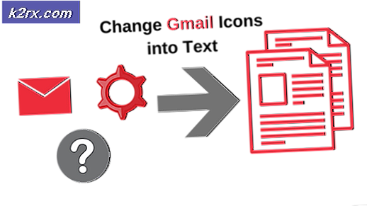 จะเปลี่ยนไอคอน Gmail เป็นข้อความได้อย่างไร?