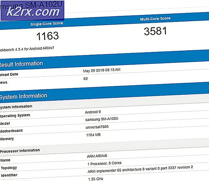 Samsung Galaxy A10e Von der FCC zertifiziert, zeigt Geekbench Listing den Exynos 7884-Chipsatz