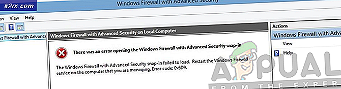Hoe Windows Defender Firewall-foutcode 0x6d9 te repareren?