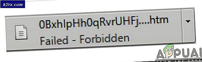 Hoe de ‘Failed-Forbidden’ -fout te herstellen bij het downloaden van Google Drive?