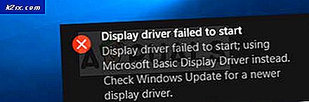 Hur fixar jag 'Display Driver Failed to Start' -fel i Windows?