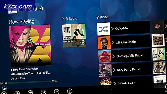 Oplossing: Pandora-app werkt niet op Windows 10