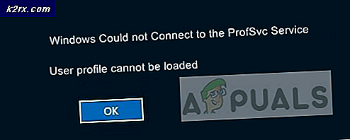 Khắc phục: Windows không thể kết nối với dịch vụ ProfSvc