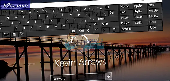Fix: Windows 10-tangentbord fungerar inte vid inloggning