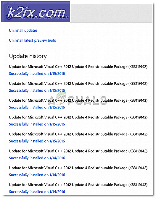 Khắc phục: Cập nhật Windows 10 Keeps