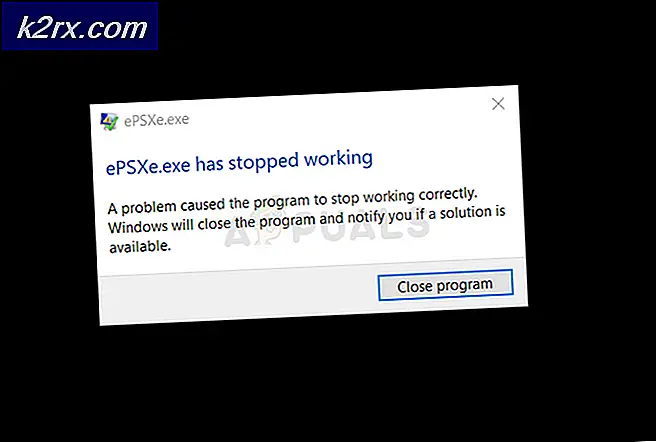แก้ไข: ePSXe หยุดทำงาน