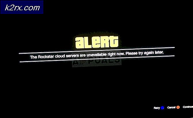 Khắc phục: Máy chủ đám mây Rockstar không khả dụng