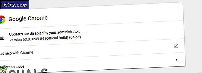 Fix: Chrome-opdateringer er deaktiveret af din administrator