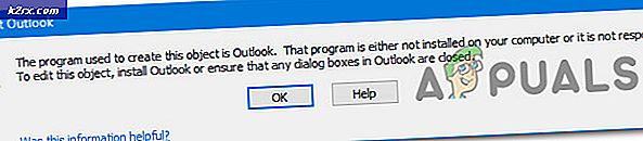 Fix: Outlook-fel 'Programmet som används för att skapa detta objekt är Outlook'