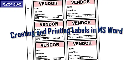 Professioneel verschillende labels maken en afdrukken in Microsoft Word